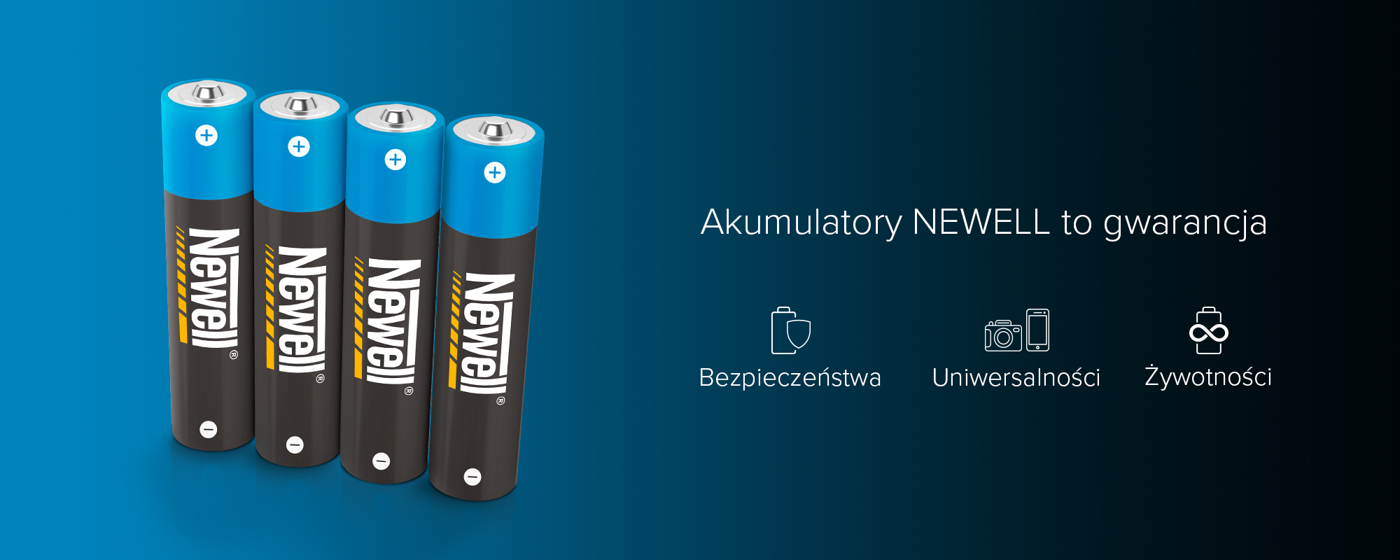 Akumulatorki Newell AAA 950